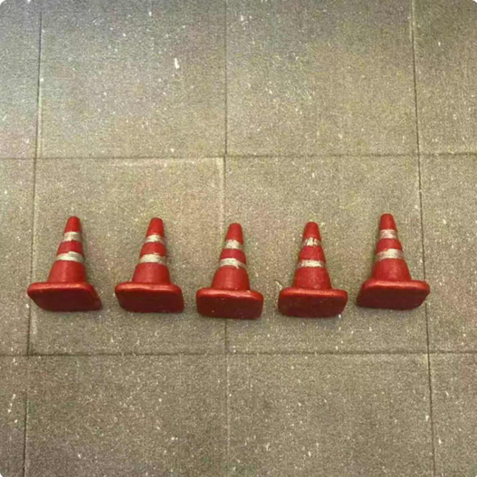 Car Accessories Toy - Cone de Trânsito em Miniatura Escala