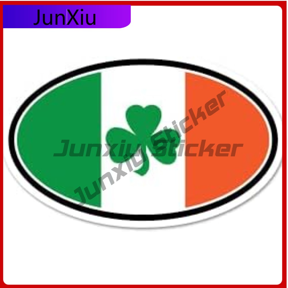 Car Accessories Ireland - Shamrock irlanda janela irlandesa bandeira adesivo