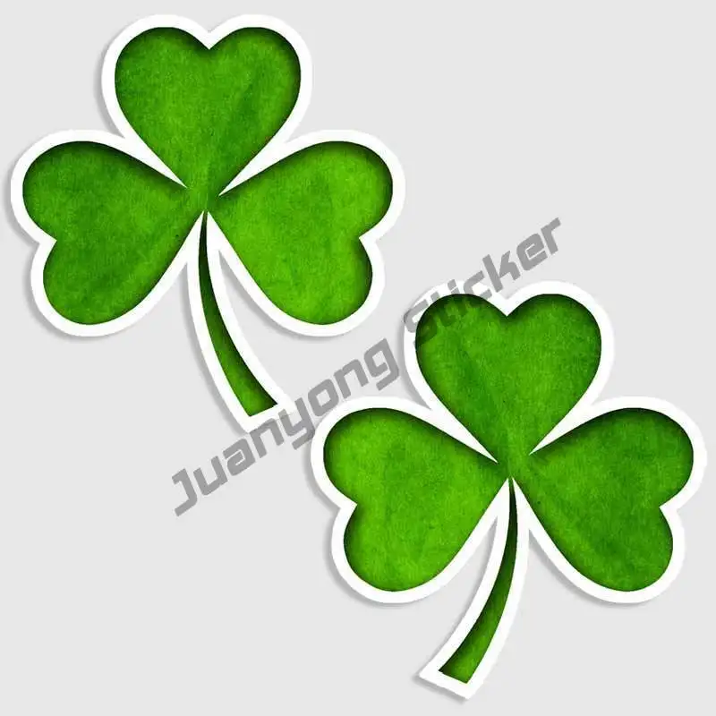 Car Accessories Ireland - 2pk trevo irlandês decalque irlanda carro
