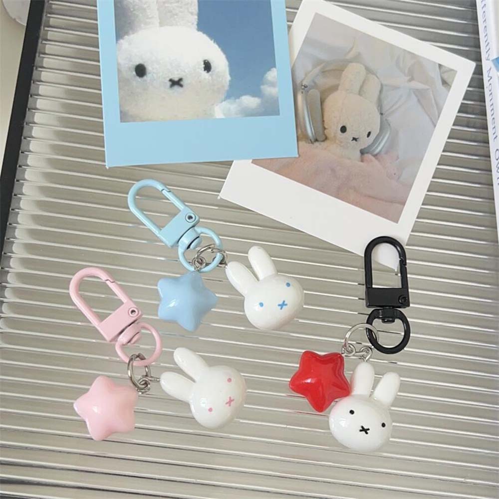 Chaveiro de Coelho Miffy Kawai - Car Accessories Cute avaliação e preço