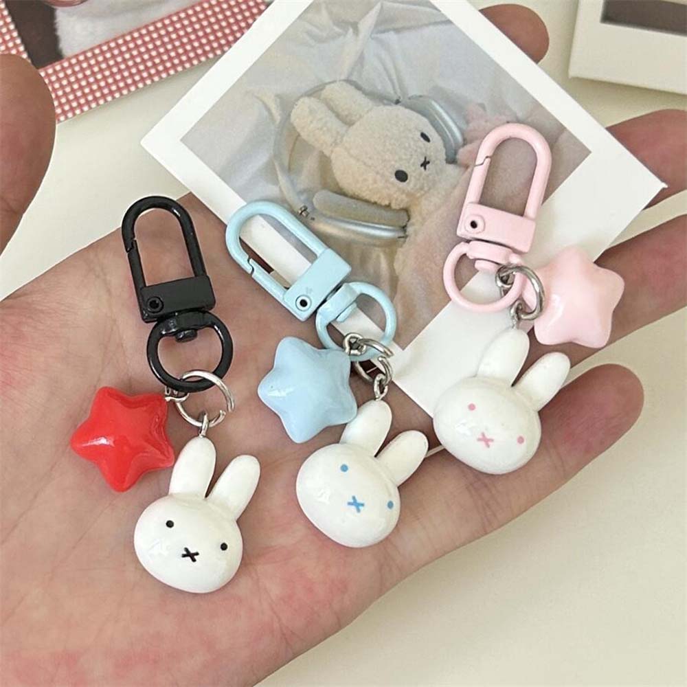 Chaveiro de Coelho Miffy Kawai - Car Accessories Cute avaliação e preço