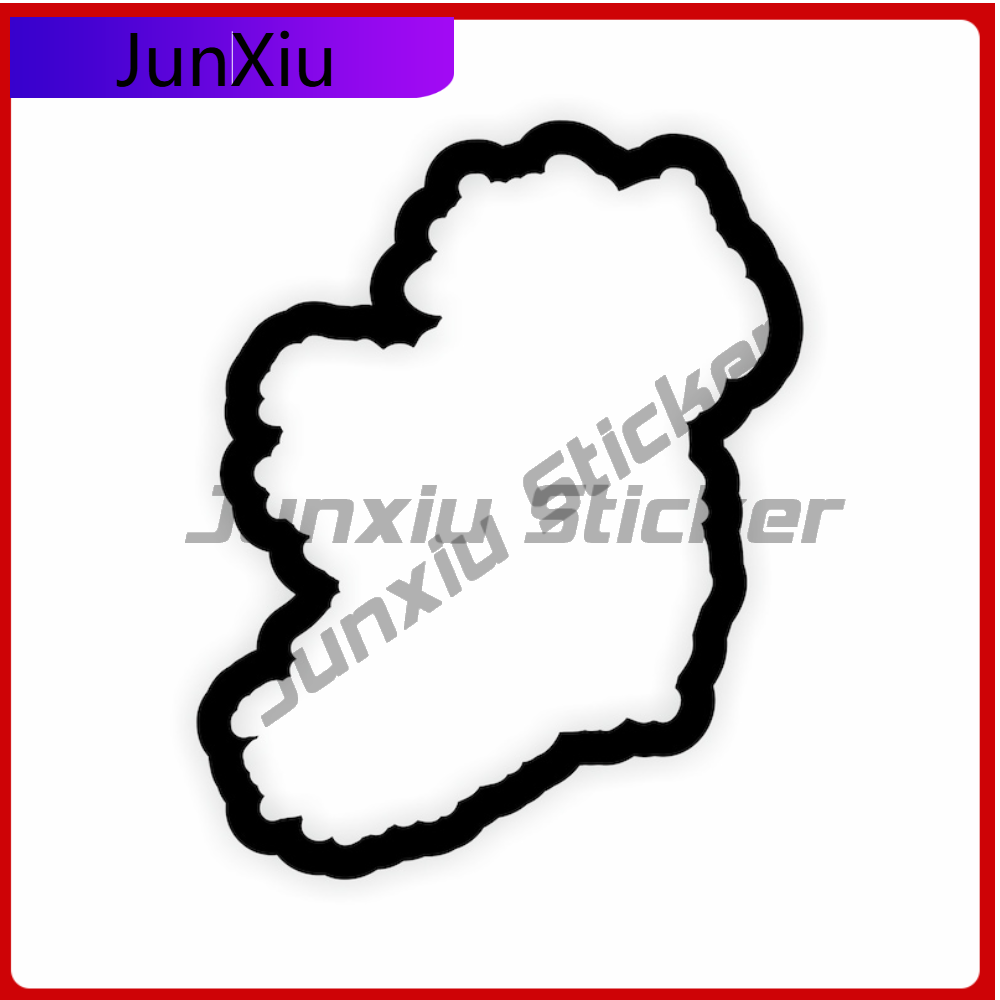 Adesivo de contorno da Irlanda - Car Accessories Ireland avaliação e preço