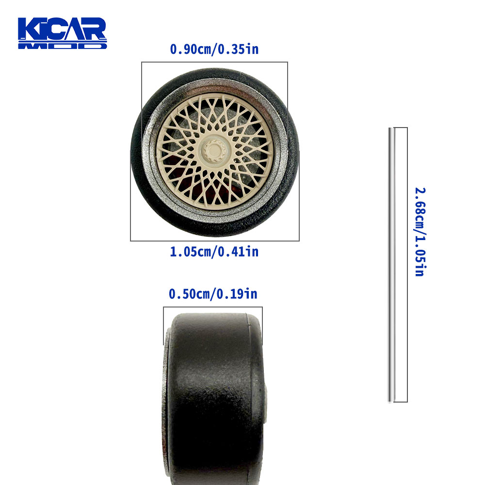 Rodas de Carro em Escala 1/64  - Car Accessories Company avaliação e preço