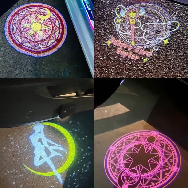 Luz de Boas-Vindas para Carro  - Car Accessories Cute avaliação e preço