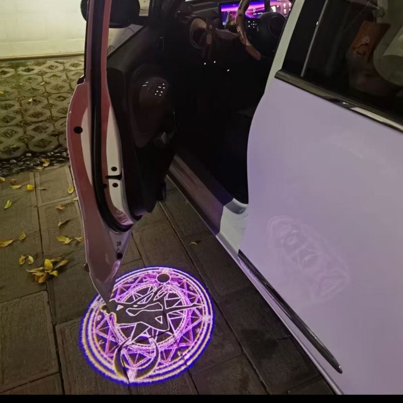 Luz de Boas-Vindas para Carro  - Car Accessories Cute avaliação e preço