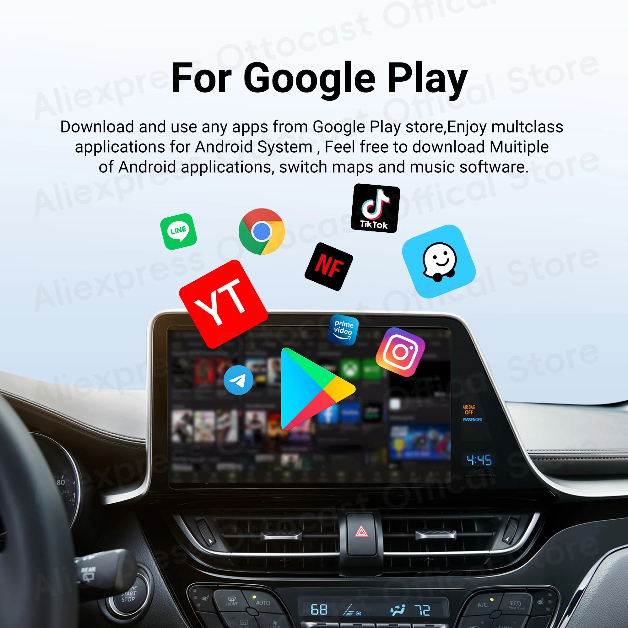 Otocast novo p3 lite ottoaibox - Car Accessories Youtube avaliação e preço