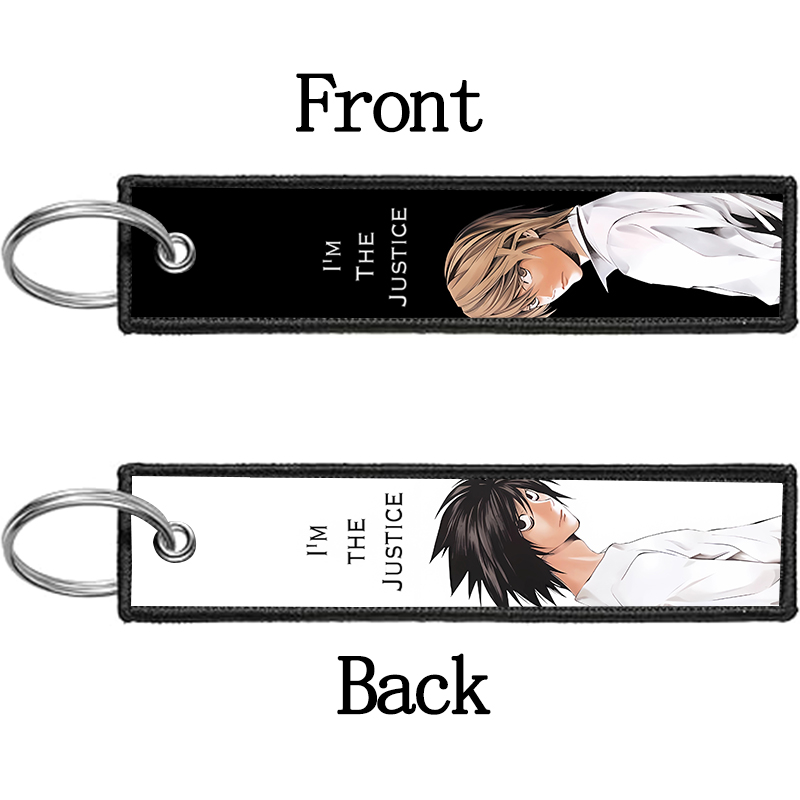 Chaveiro Bordado Death Note Ry - Car Accessories Toy avaliação e preço