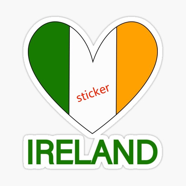 Irlanda decalque adesivo carro - Car Accessories Ireland avaliação e preço