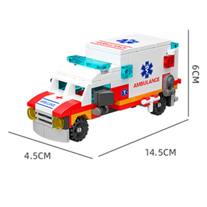 6 em 1 nova ambulância escolta - Car Accessories Gift Ideas avaliação e preço