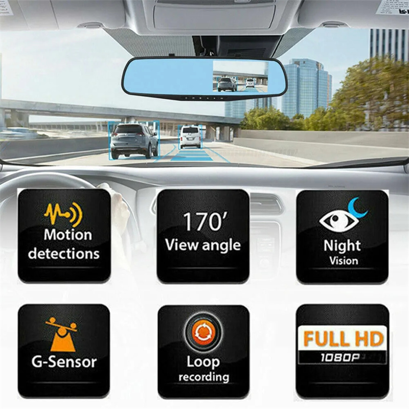 Câmera DVR de carro de lente d - Car Accessories Youtube avaliação e preço