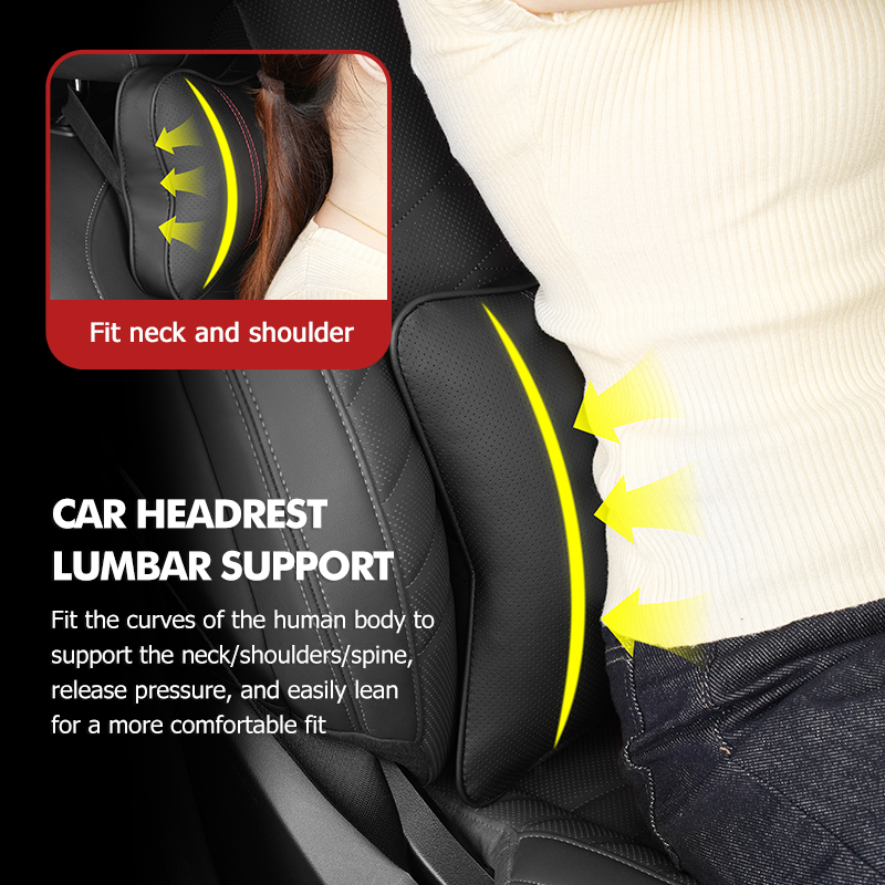 Almofada de Apoio Lombar e de  - Car Accessories Nearby avaliação e preço