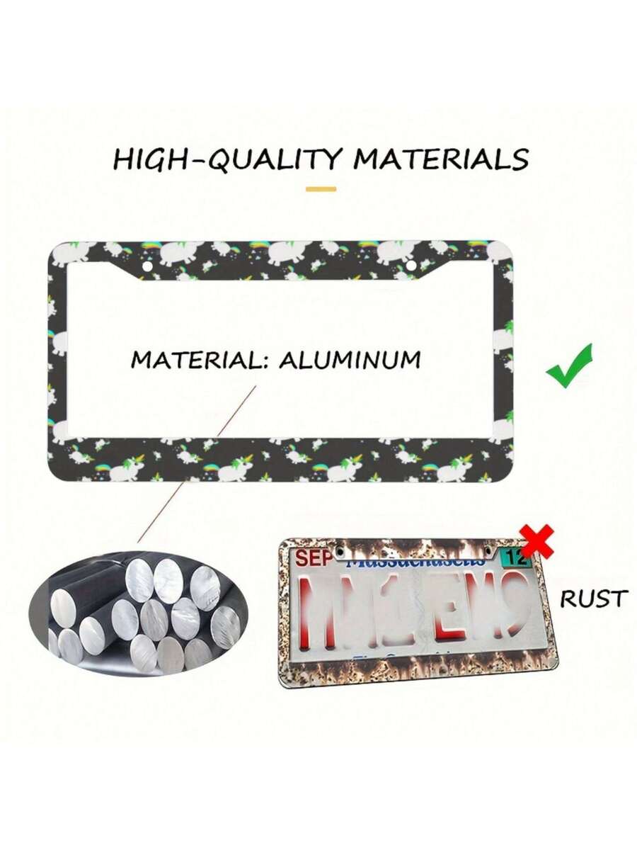 1 moldura de alumínio para pla - Car Accessories Gift Ideas avaliação e preço