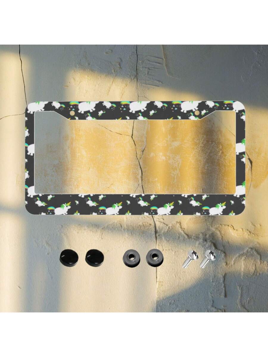 1 moldura de alumínio para pla - Car Accessories Gift Ideas avaliação e preço