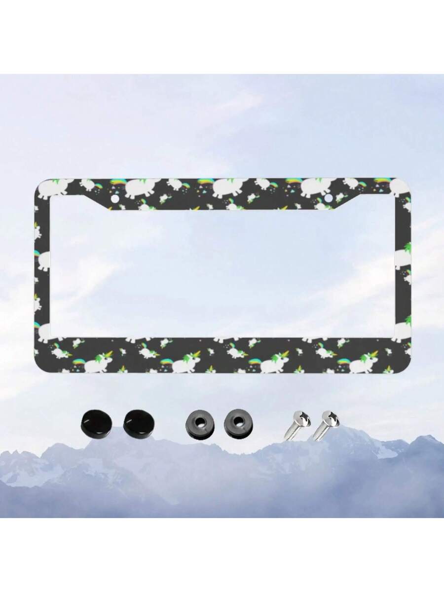 1 moldura de alumínio para pla - Car Accessories Gift Ideas avaliação e preço