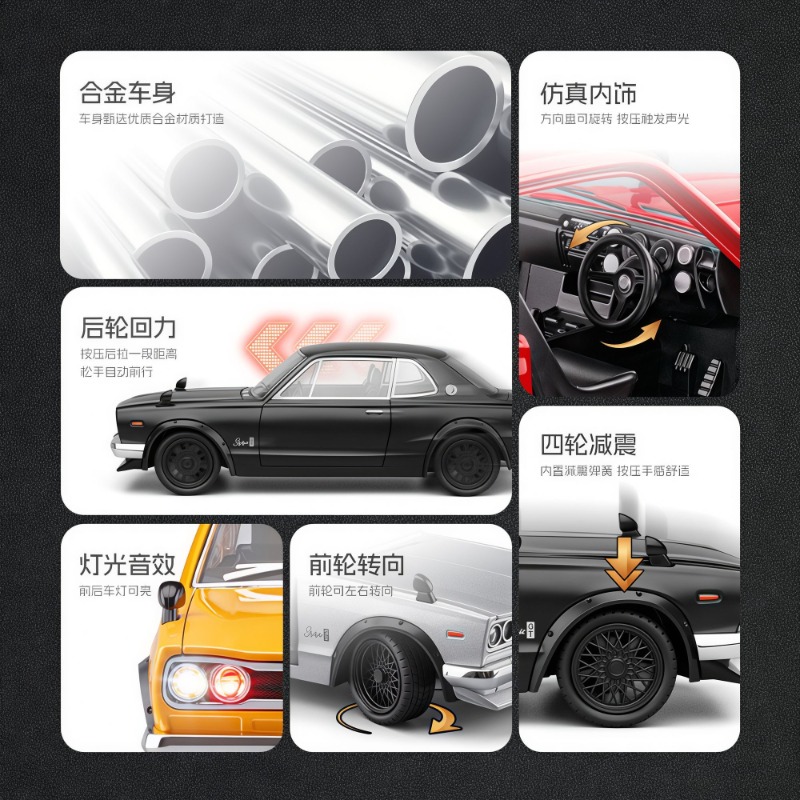 Modelo em Metal Fundido 1:22 N - Car Accessories Company avaliação e preço
